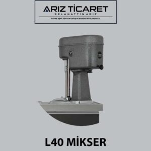 L 40 MİKSER KLASİK DONDURMA MAKİNESİ