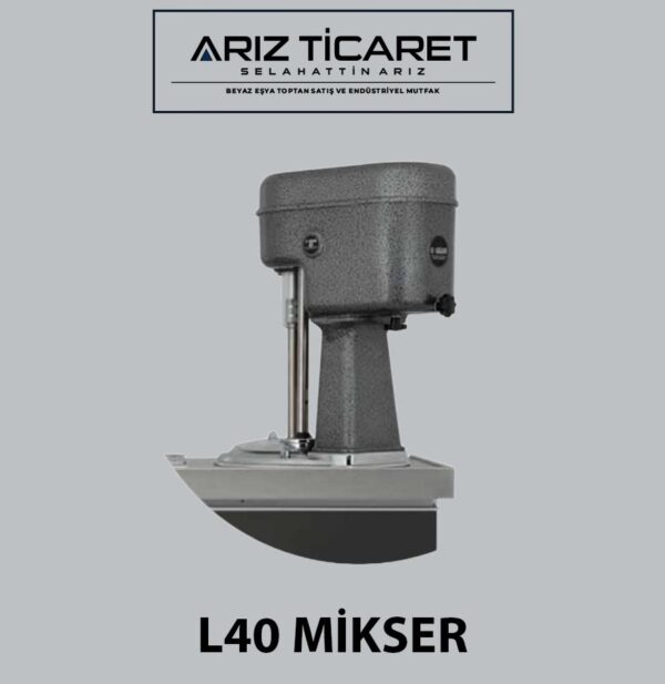 L 40 MİKSER KLASİK DONDURMA MAKİNESİ